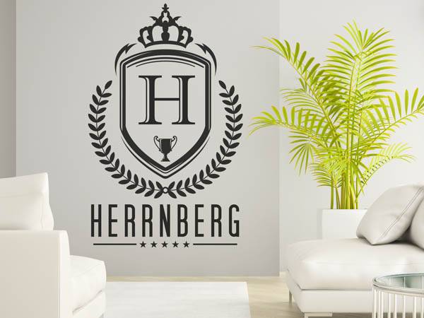 Wandtattoo Herrnberg Wappen