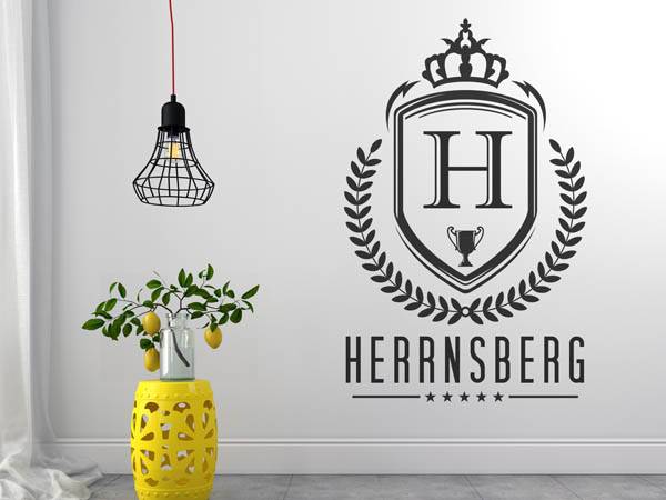Wandtattoo Herrnsberg Wappen