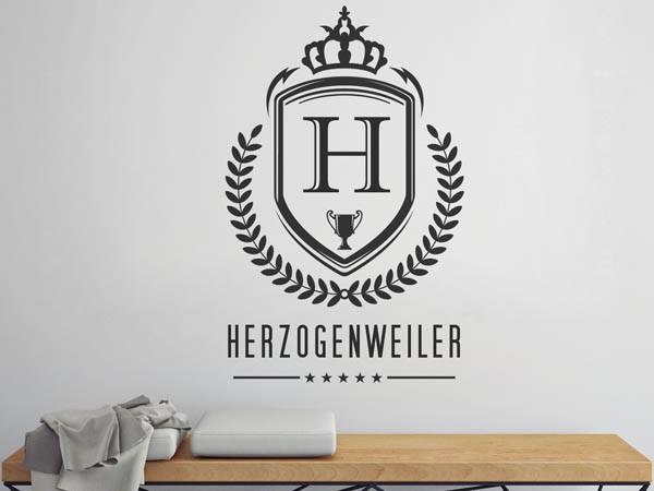 Wandtattoo Herzogenweiler Wappen