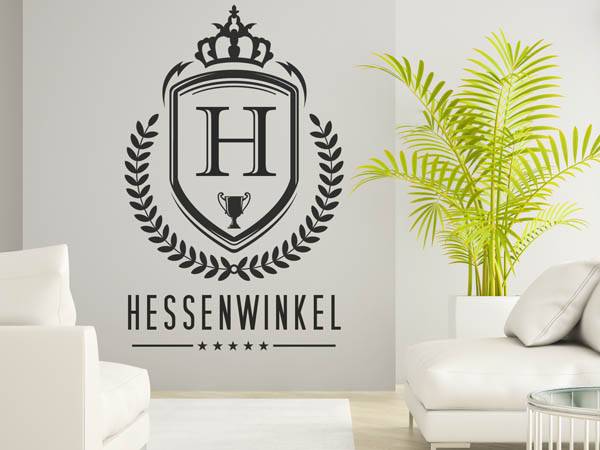 Wandtattoo Hessenwinkel Wappen