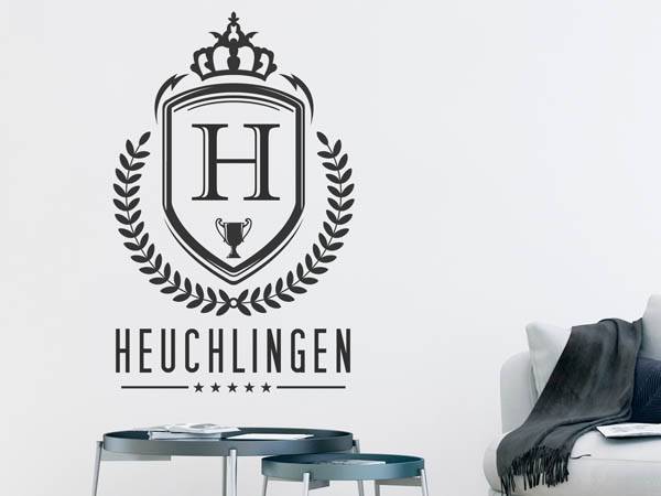 Wandtattoo Heuchlingen Wappen