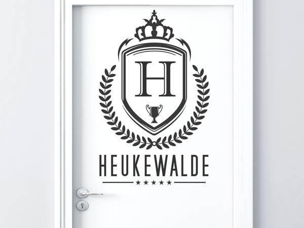 Wandtattoo Heukewalde Wappen