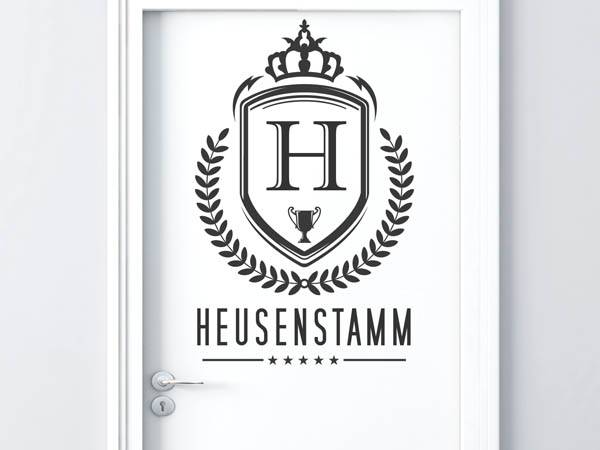 Wandtattoo Heusenstamm Wappen