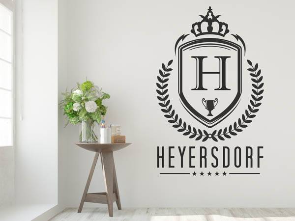 Wandtattoo Heyersdorf Wappen