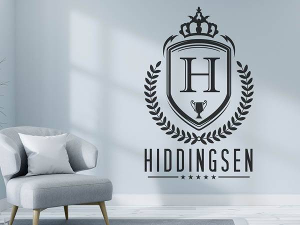 Wandtattoo Hiddingsen Wappen
