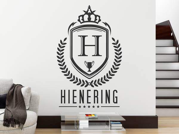 Wandtattoo Hienering Wappen