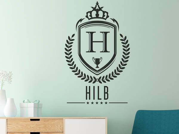 Wandtattoo Hilb Wappen