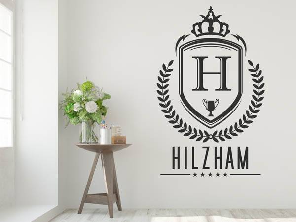 Wandtattoo Hilzham Wappen
