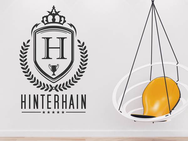 Wandtattoo Hinterhain Wappen