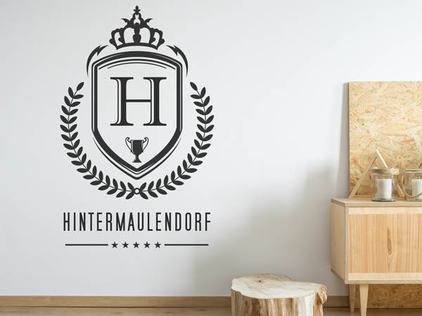 Wandtattoo Hintermaulendorf Wappen