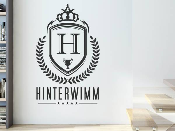 Wandtattoo Hinterwimm Wappen