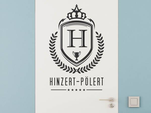Wandtattoo Hinzert-Pölert Wappen