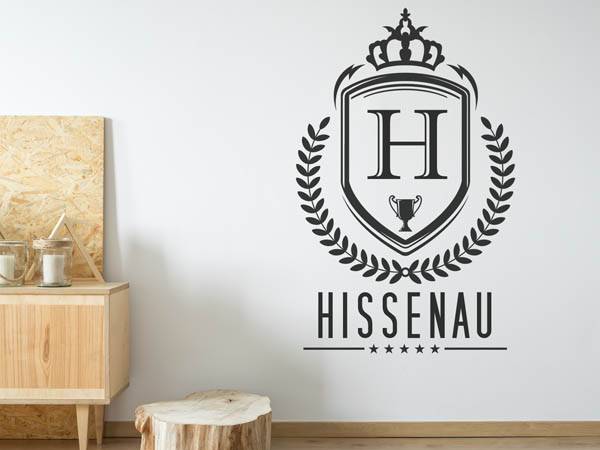 Wandtattoo Hissenau Wappen