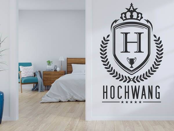 Wandtattoo Hochwang Wappen