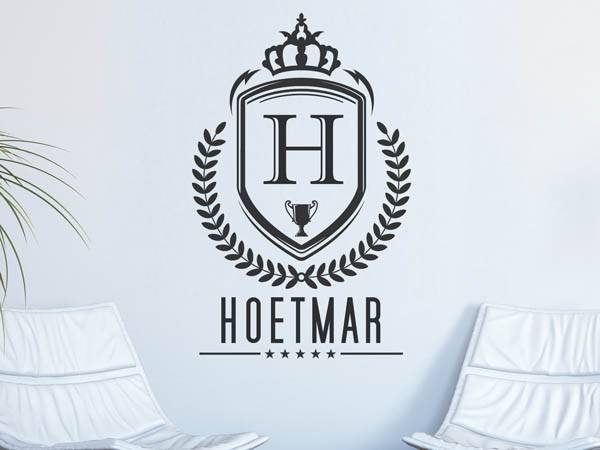 Wandtattoo Hoetmar Wappen
