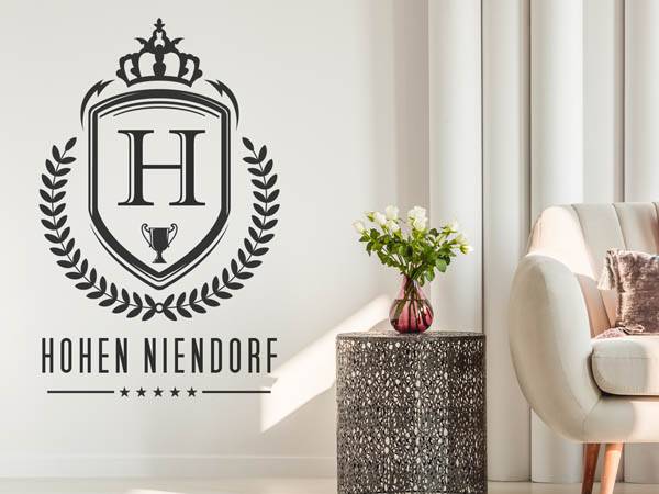 Wandtattoo Hohen Niendorf Wappen