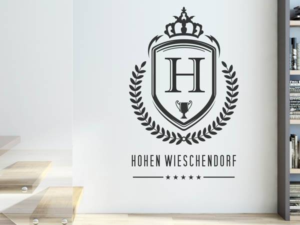 Wandtattoo Hohen Wieschendorf Wappen