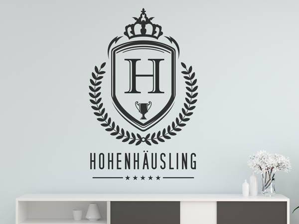 Wandtattoo Hohenhäusling Wappen