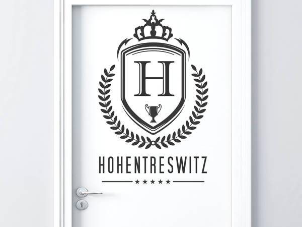 Wandtattoo Hohentreswitz Wappen