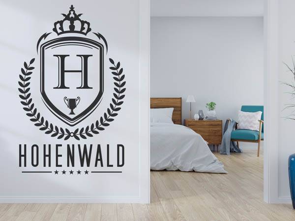 Wandtattoo Hohenwald Wappen