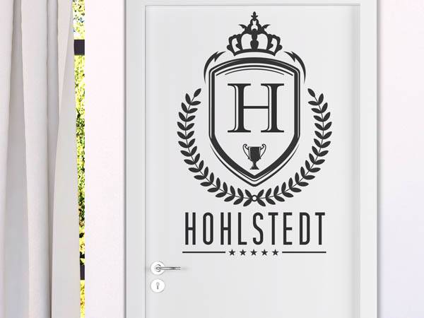 Wandtattoo Hohlstedt Wappen