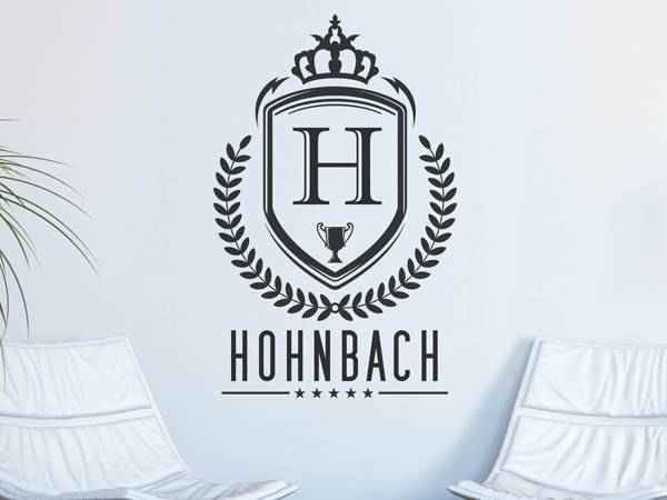 Wandtattoo Hohnbach Wappen