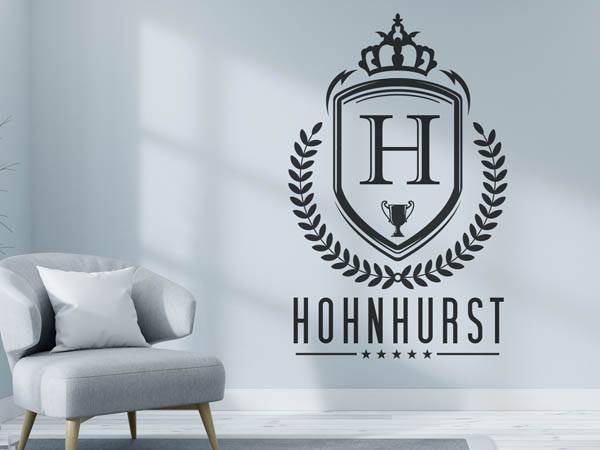 Wandtattoo Hohnhurst Wappen