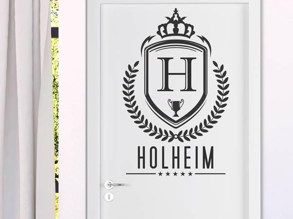 Wandtattoo Holheim Wappen