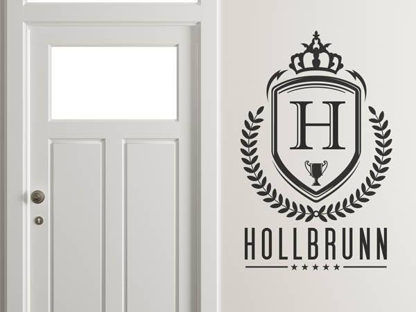 Wandtattoo Hollbrunn Wappen