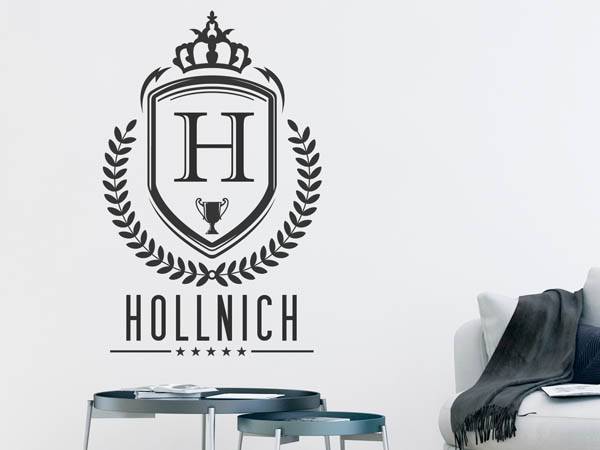Wandtattoo Hollnich Wappen