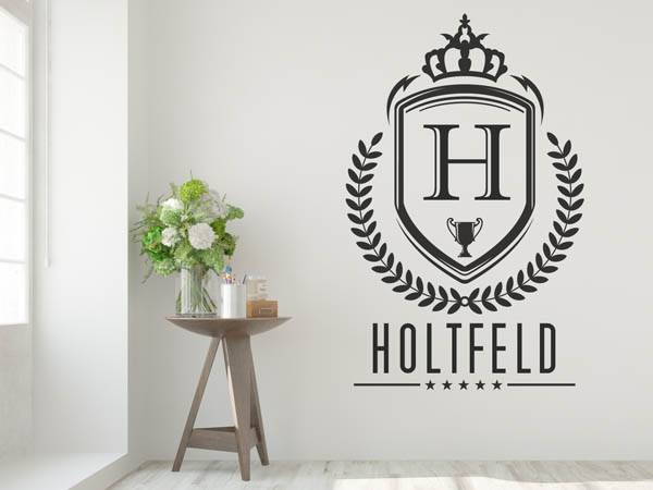 Wandtattoo Holtfeld Wappen