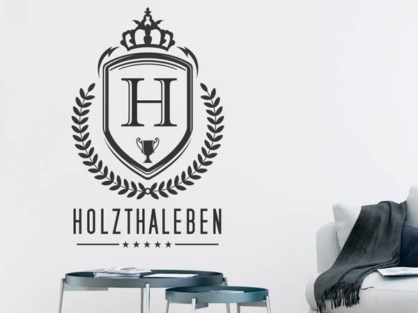 Wandtattoo Holzthaleben Wappen