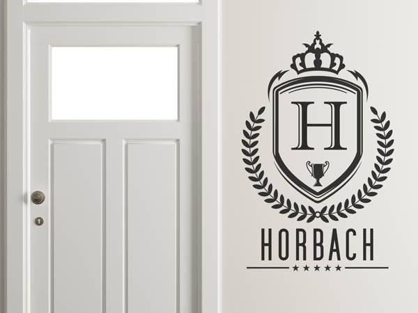 Wandtattoo Horbach Wappen