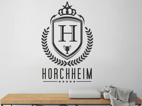 Wandtattoo Horchheim Wappen