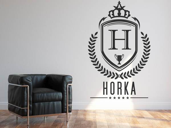 Wandtattoo Horka Wappen