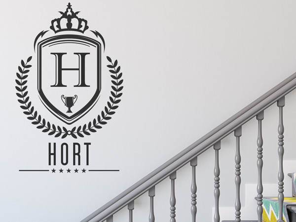 Wandtattoo Hort Wappen