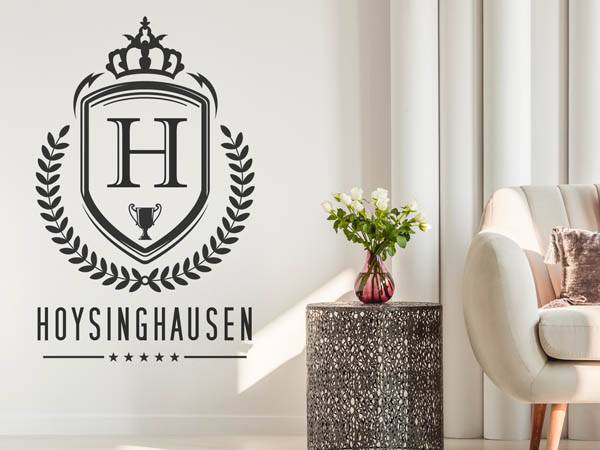 Wandtattoo Hoysinghausen Wappen