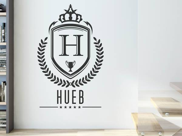 Wandtattoo Hueb Wappen