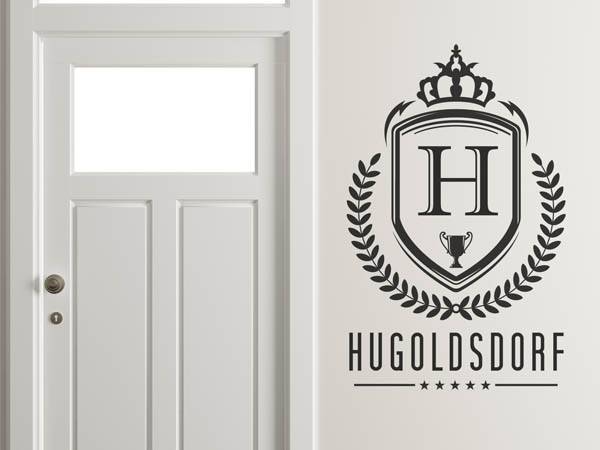 Wandtattoo Hugoldsdorf Wappen