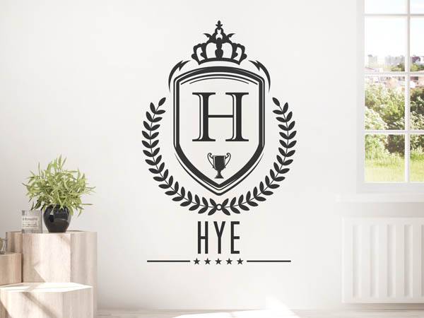 Wandtattoo Hye Wappen