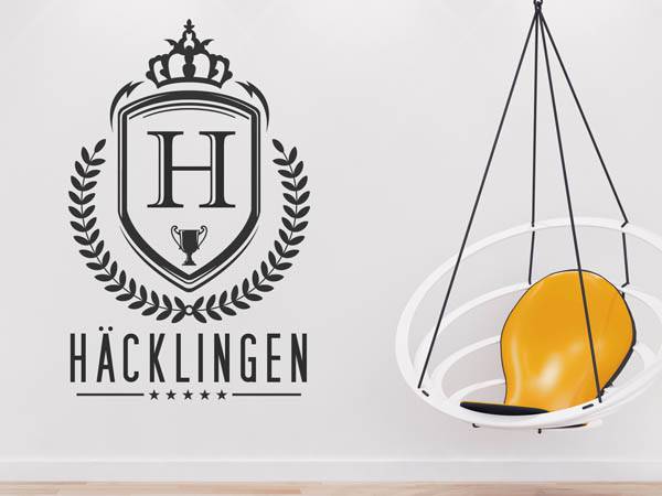 Wandtattoo Häcklingen Wappen
