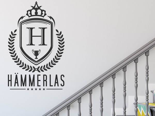 Wandtattoo Hämmerlas Wappen