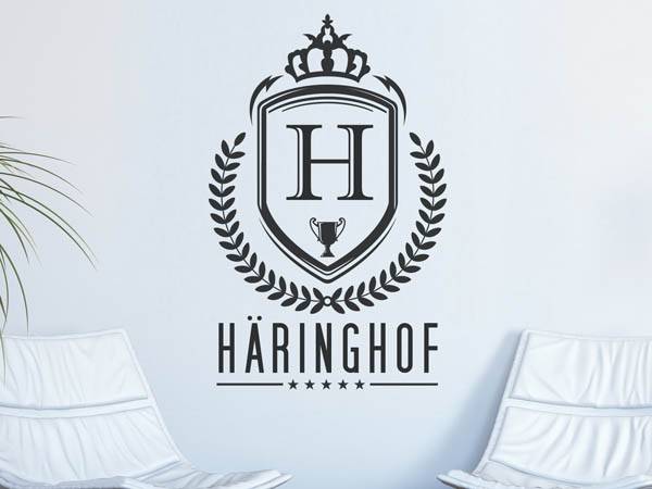 Wandtattoo Häringhof Wappen