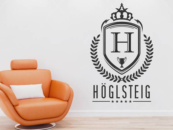 Wandtattoo Höglsteig Wappen