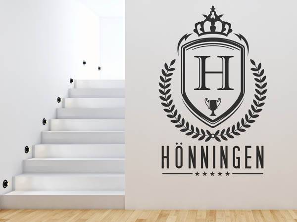 Wandtattoo Hönningen Wappen