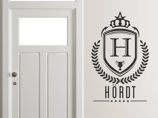Wandtattoo Hördt Wappen