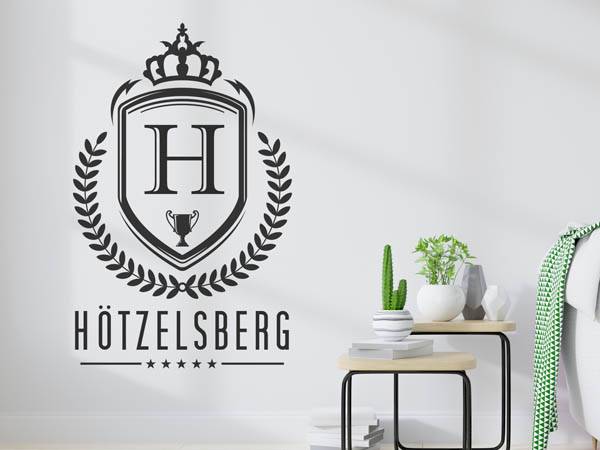 Wandtattoo Hötzelsberg Wappen