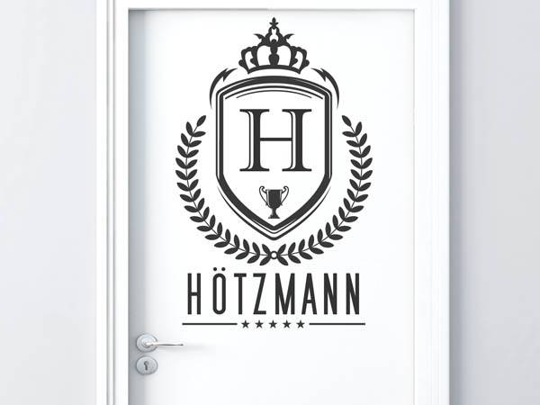 Wandtattoo Hötzmann Wappen