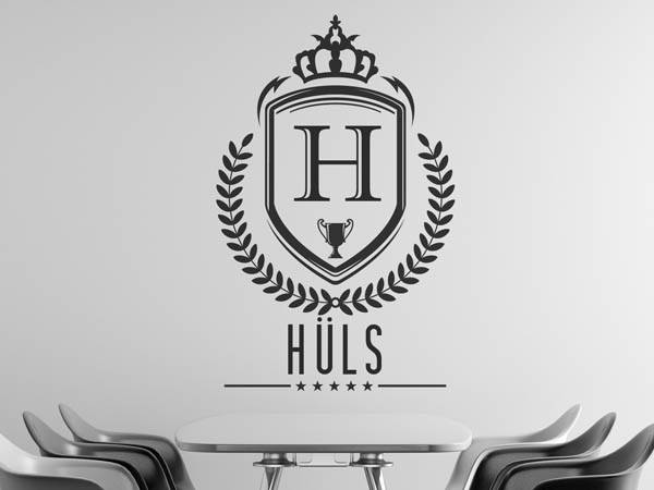 Wandtattoo Hüls Wappen