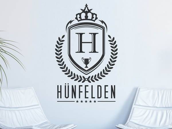 Wandtattoo Hünfelden Wappen